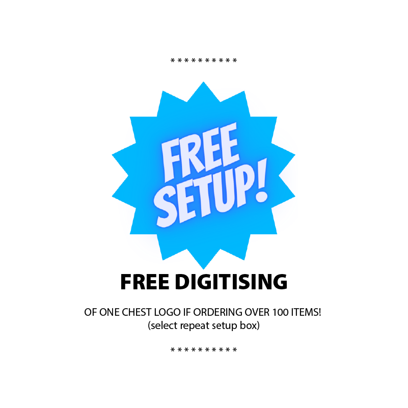 FREE EMBROIDERY SETUP