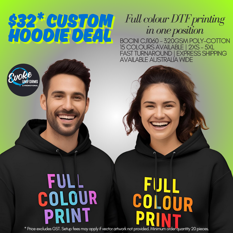 $32* CUSTOM HOODIE DEAL - Pull Over Hoodie Unisex SALE
