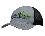 Headwear WA 3971 Light Brushed Poly Cotton Marle Cap with Honeycomb Mesh