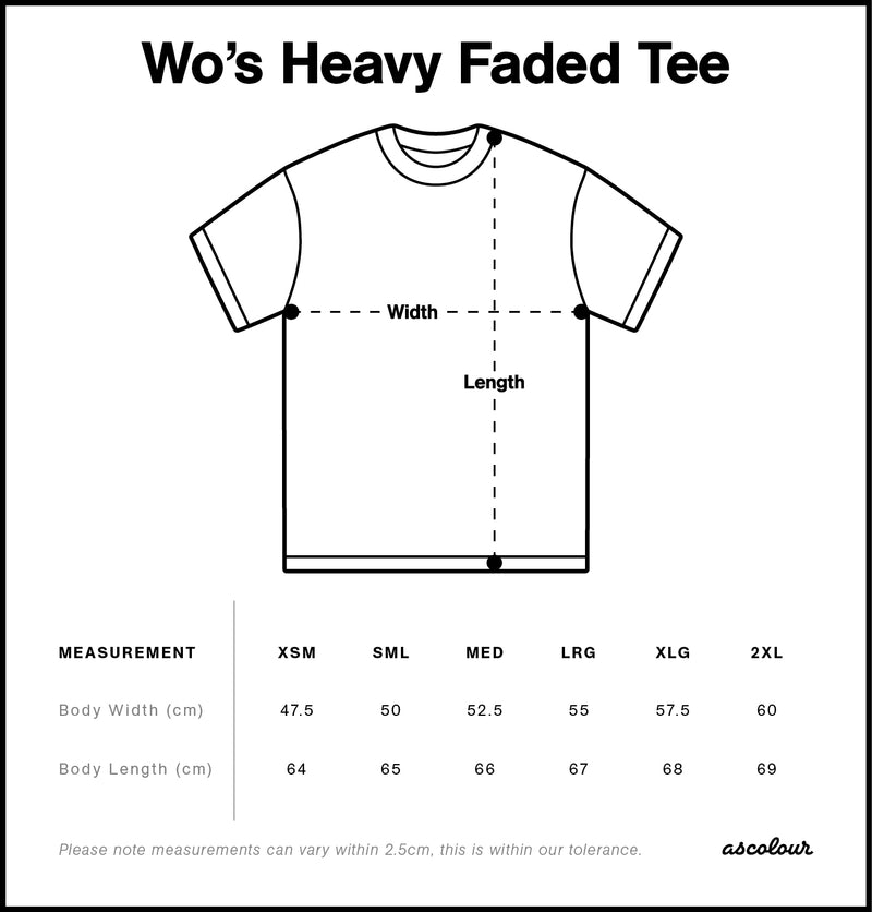 Heavy Faded Tee Womens