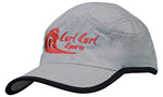 Headwear WA 4094 Microfibre Sports Cap with Trim on Edge of Crown & Peak