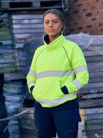 Taped Hi Vis Fleece Jumper Ladies