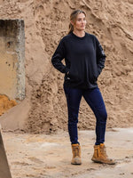 Bisley Workwear BKL6723 Fleece Crew Neck Jumper Ladies