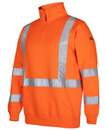 JB's Wear 6DAQF NSW/QLD Rail (D+N) X-Back 1/2 Zip Fleece