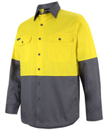 JB's Wear 6HWSL Hi Vis 150G L/S Shirt