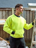 Bisley Workwear BK6722 Work Fleece Crew Neck Jumper