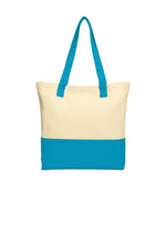 Port Authority BG414 Colorblock Cotton Tote