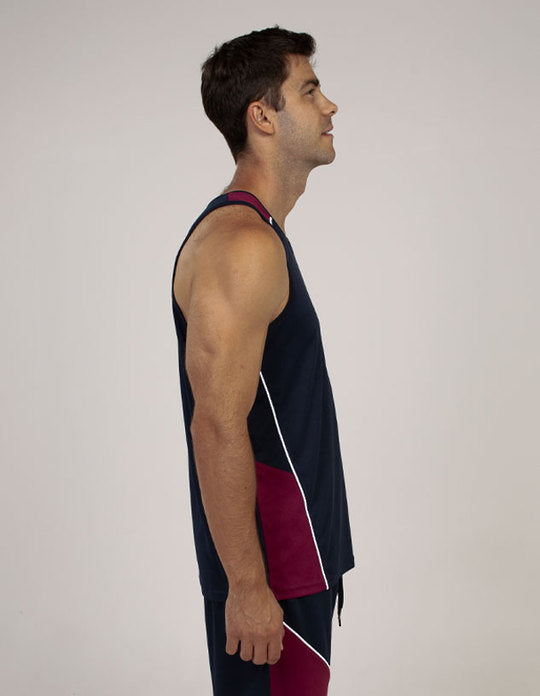 BSS2060 Recycled Singlets Mens