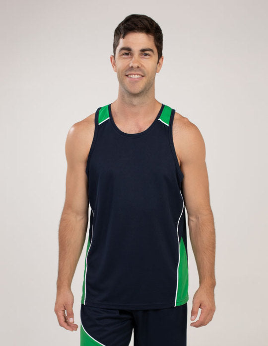 BSS2060 Recycled Singlets Mens