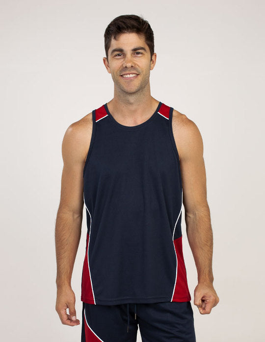 BSS2060 Recycled Singlets Mens