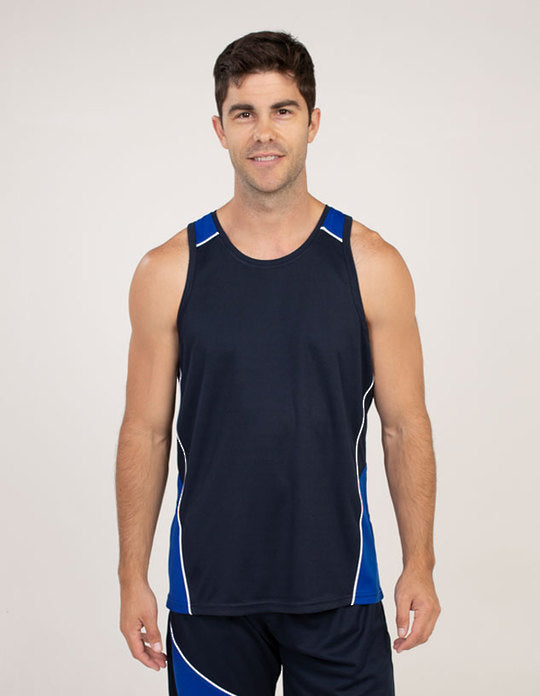BSS2060 Recycled Singlets Mens