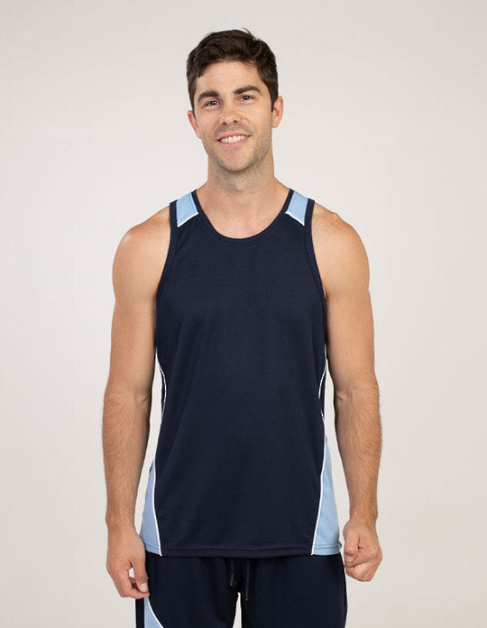 BSS2060 Recycled Singlets Mens