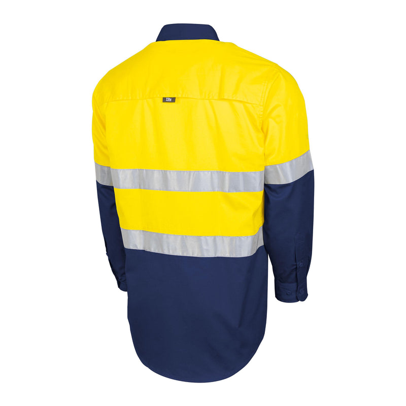 Tru Workwear CS2000T3 Lightweight Vented Hi-Vis Drill Shirt TRuVis Tape