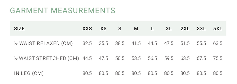 Biz Collection CSP143ML Tokyo Scrub Pant Mens Size Guide