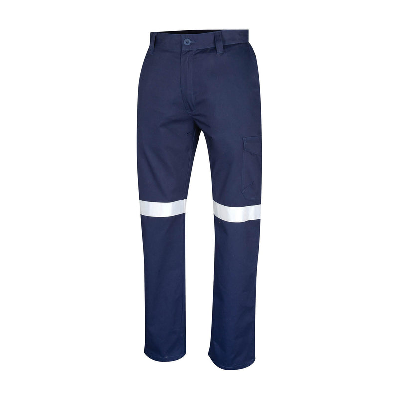 Tru Workwear CT1080T3 Midweight Drill Trouser With Reflective Tape