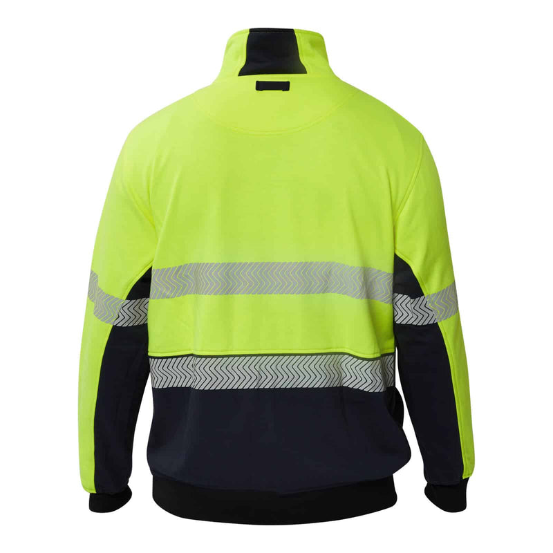 FJV034 FR Hi Vis Segmented Reflective fleece