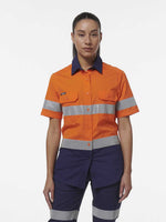 Orange/Navy