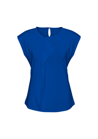 Mia Pleat Knit Top Ladies - CLEARANCE