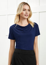 Biz Collection K625LS Ava Drape Knit Top Ladies