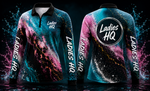 Ladies HQ Fishing Shirt (Sublimated Polo - Long Sleeve) - PRE ORDER