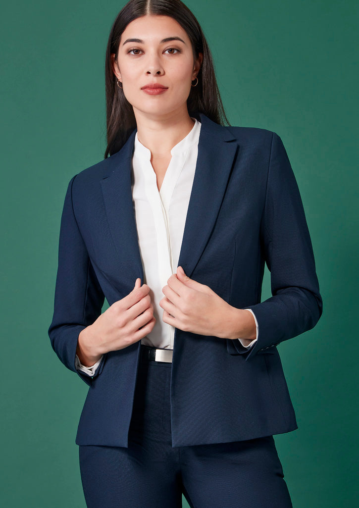 Renew Single Button Mid Length Jacket Ladies