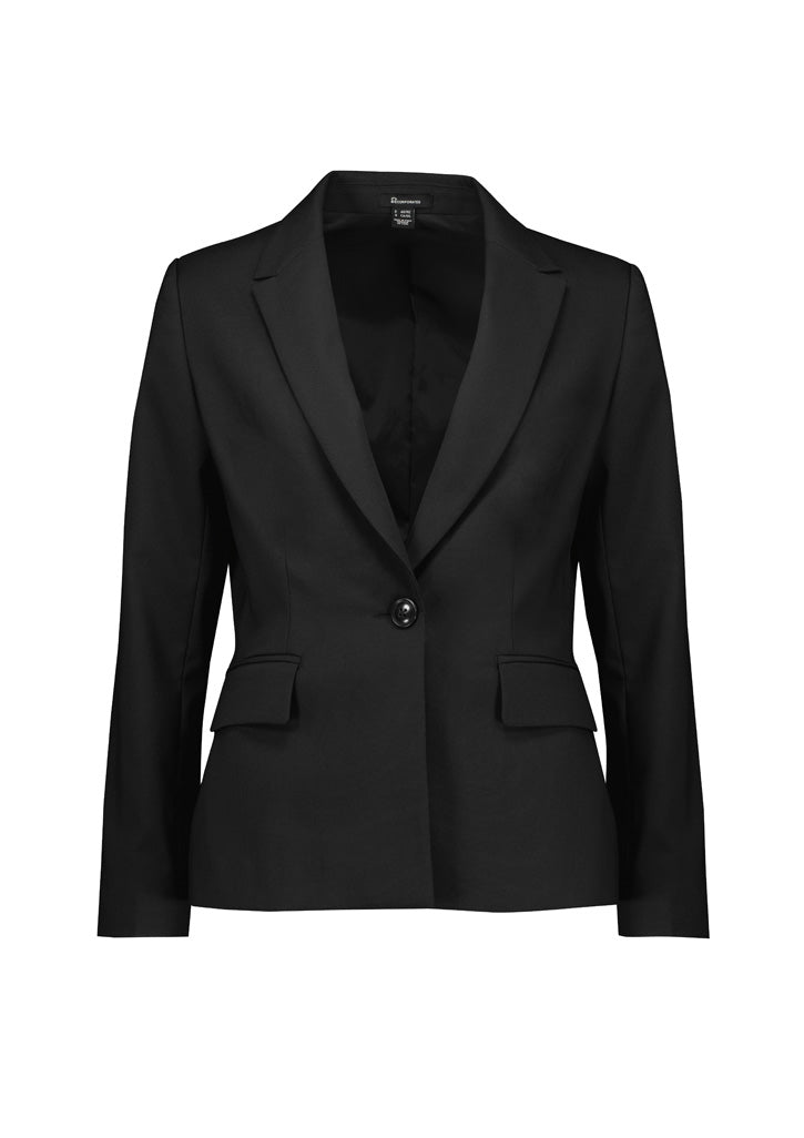 Renew Single Button Mid Length Jacket Ladies