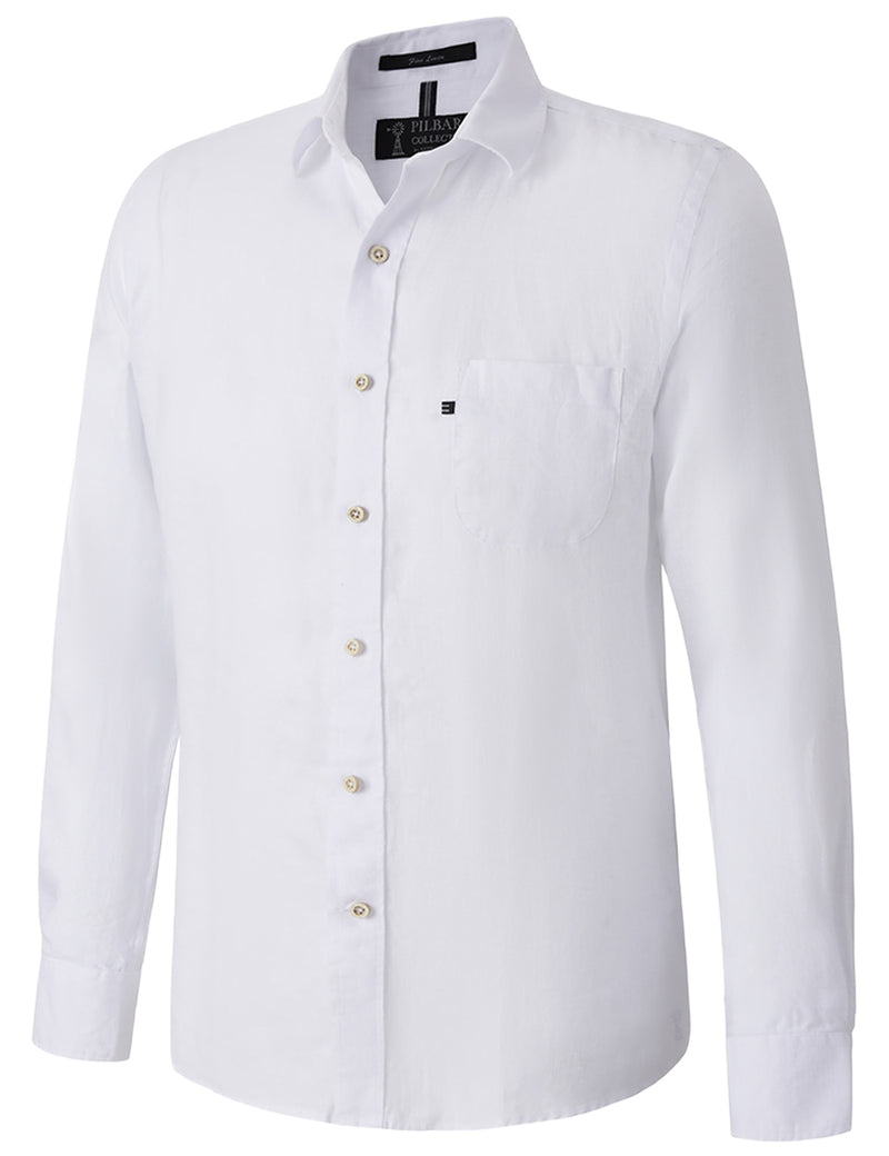 Pilbara Men's Linen L/S Shirt