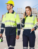 Winning Spirit SW74 TrueDry® Biomotion Segmented LS Safety Polo Unisex