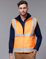 Winning Spirit SW76 VIC Rail Hi Vis Reversible Safety Vest Unisex