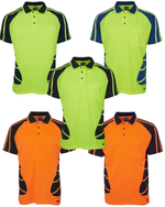 Hi Vis S/S Spider Polo