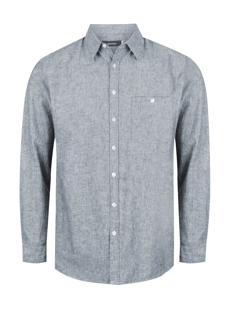 Floyd Linen Shirt Long Sleeve Mens
