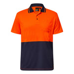 HI VIS TWO TONE POLO POCKET- SS