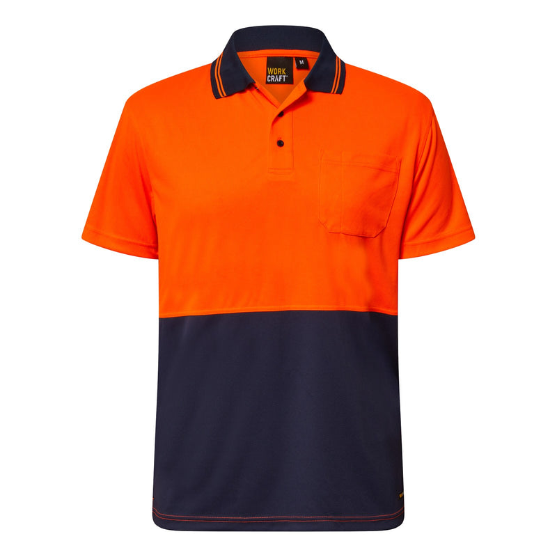 HI VIS LIGHTWEIGHT POLO- SS