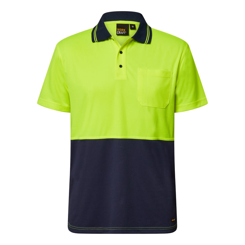 HI VIS LIGHTWEIGHT POLO- SS