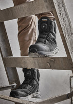 Syzmik Workwear ZFF501 UltraLite Mid Black Freelock®