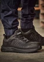 Syzmik Workwear ZFL302 UltraLite Lo Black