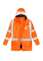 Syzmik Workwear ZJ616 Hi Vis X Back 4 In 1 Waterproof Jacket Mens