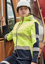 Syzmik Workwear ZJ753 Streetworx 2 In 1 Stretch Softshell Jacket Ladies