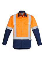 orange/navy