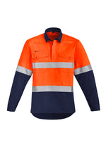 orange/navy