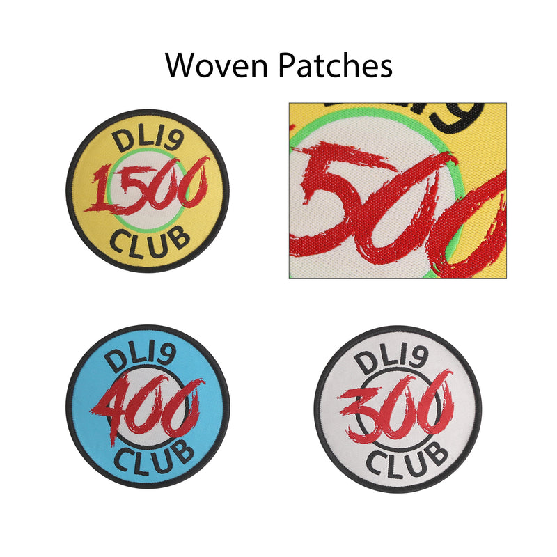 Custom Woven, Embroidered or Printed Patches/Badges