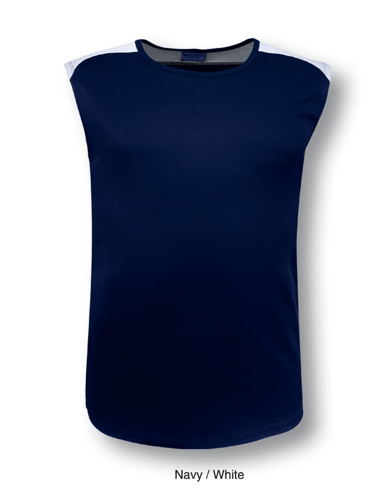 Contrast Feature Tank Mens