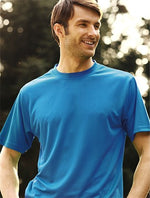 Plain Breezeway Micromesh Tee Shirt Mens
