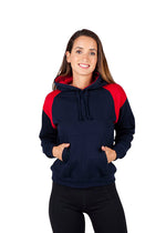 RAMO F303UN Shoulder Contrast Panel Hoodie Ladies/Junior