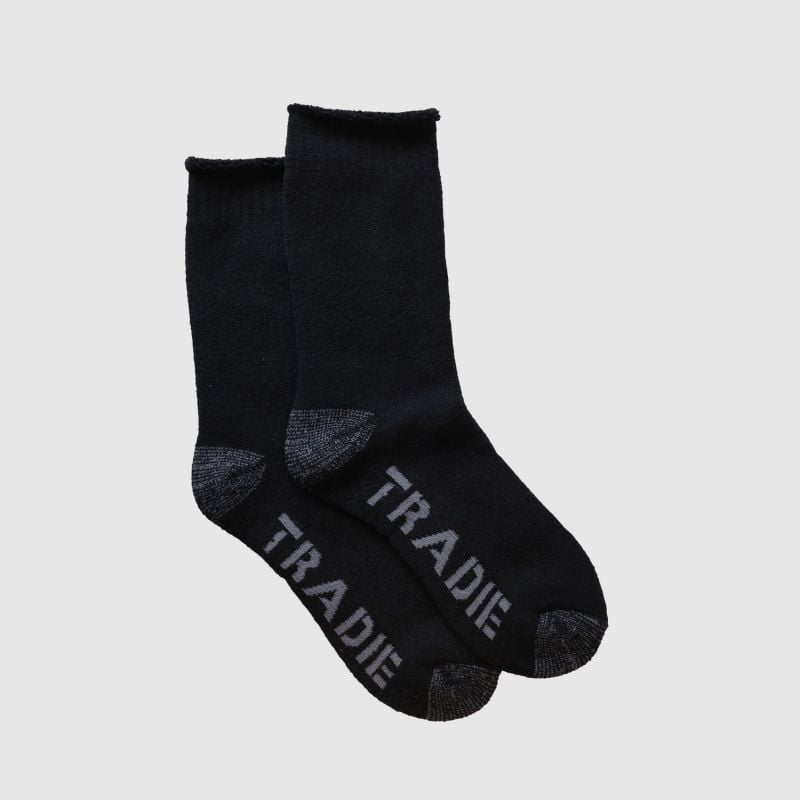 2pk Wool Blend Work Socks (4 PAIRS)