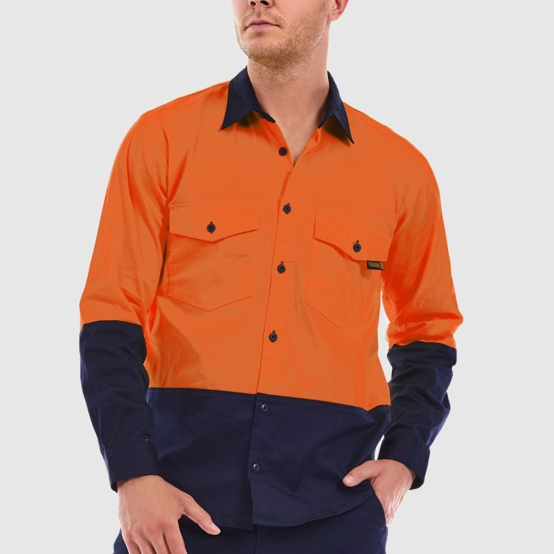 orange/navy