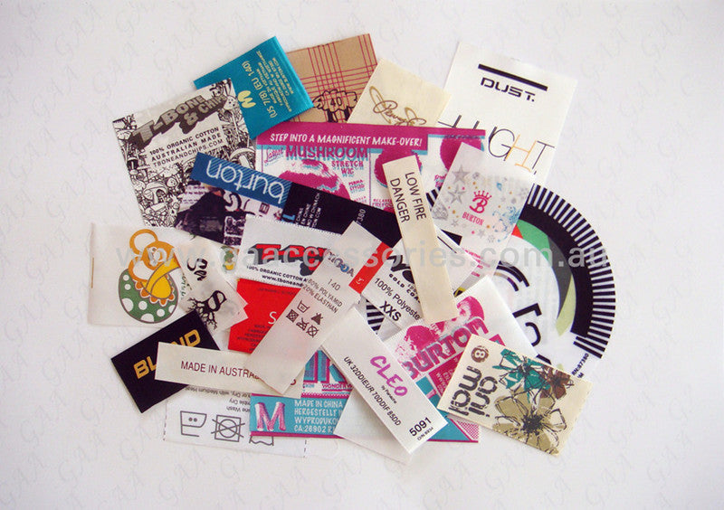 Printed Satin Labels