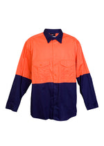 RAMO S007ML 100% Combed Cotton Drill Long Sleeve Shirt