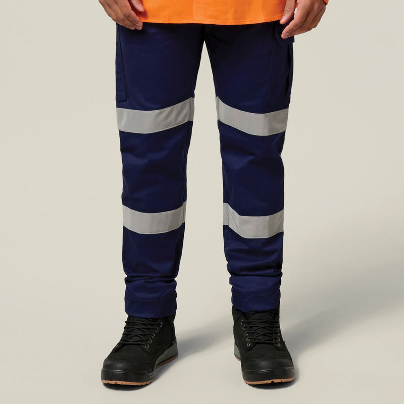 Hard Yakka Cargo Cuffed Pant with Tape