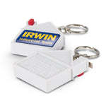 House Tape Measure Key Ring - with 1 Colour print